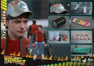 Back To The Future Hot Toys Part Ii Marty Mcfly 1:6 Scale Action Figure Hotbttf2