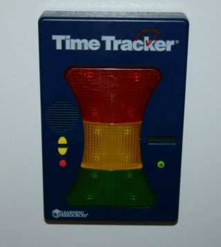 Learning Resources Magnetic Time Tracker Toy Home School Timer Fridge Management