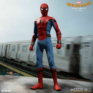 Mezco Toyz One:12 Collective Marvel Spider - Man: Homecoming Spider - Man Actio