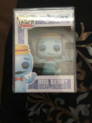 Funko Pop Ad Icons - Boo Berry 03 (with Pop Stack) -,  Vaulted/retired