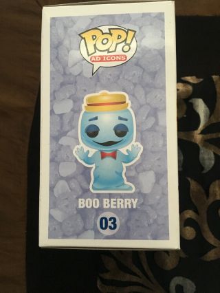 Funko Pop Ad Icons - Boo Berry 03 (with Pop Stack) -,  Vaulted/Retired 3