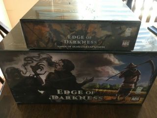 AEG Edge Of Darkness Board Game Kickstarter Set,  Sands of Dunestar Expansion 4