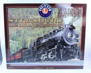 Fantastic Lionel O Gauge 6 - 30133 Strasburg Rr Steam Passenger Set W/ Box