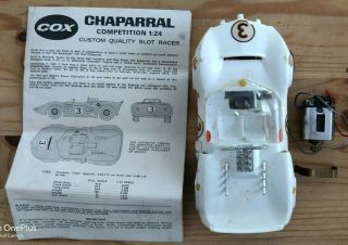 Cox Chaparral Competition 1:24 Slot Racer