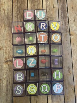 Mirari Flip Flip Alphabet Blocks Complete 26