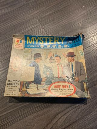 1960’s Mystery The Man From Uncle “the Microfilm Affair” Jigsaw Puzzle Rare