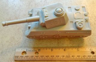 Vintage Marx 54mm Wwii Battleground Desert Fox German Panther Tank Lot6
