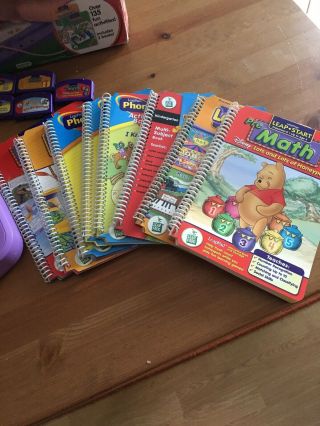 leapfrog leappad With Books And Cartridges 3