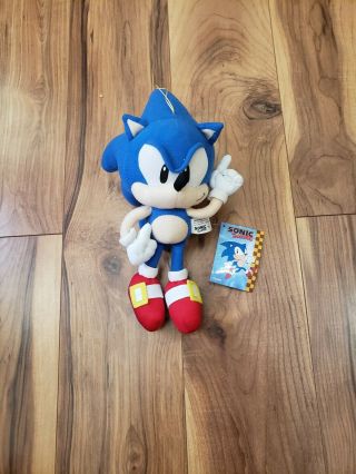 Ge Sonic The Hedgehog Plush Doll Great Eastern Stuffed Toy 11 " With Tag