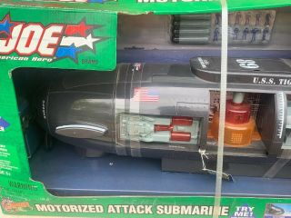 GI Joe USS Tiger Shark Motorized Attack Submarine Hasbro Funrise 7