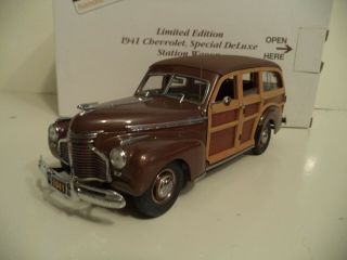Danbury Chevy Special Deluxe Station Wagon 1941 1/24 Scale.