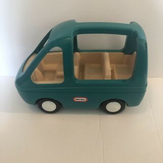 Little Tikes Dollhouse Van Car Vintage Doll House Size Play Toy