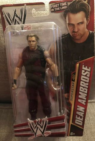 Dean Ambrose Wwe Basic Series 33 Mattel Figure 2013 First Time In The Line