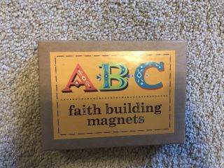 Abc Faith Building Magnets By Mary & Martha