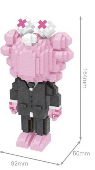 Art Kaws Companion Lego By Dior Pink And Black (no Done)