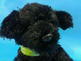First & Main St Jude Black Lab Labrador Retriever Puppy Dog Stuffed Animal 8 "