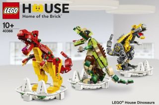 Lego® 40366 House Dinosaurs - Exclusive Billund Denmark - Factory /