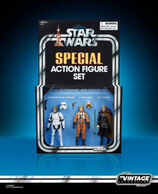 Sdcc 2019 Exclusive Pre Hasbro Star Wars: Trilogy Luke Skywalker
