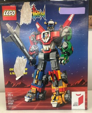 Lego Ideas Voltron (21311),  Open/rough Box