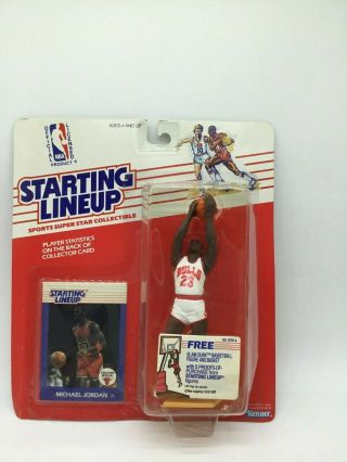 1988 Starting Lineup Michael Jordan. ,  Packaging Has Some Wear.