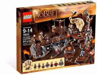 Lego The Hobbit Goblin King Battle (79010) (retired 2012) (rare)