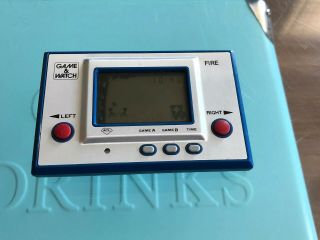 Nintendo Game & Watch Fire Rc - 04 Japan 1980 As - Is