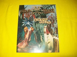 In The Cage A Guide To Sigil Planescape Dungeons & Dragons Ad&d - 2 With Map