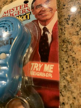 NOP Mister Rogers In Your Pocket Electronic Phrases Collectible Talking Keychain 2