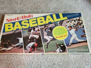 Vintage Strat - O - Matic Baseball Game 1983 Season