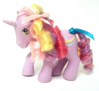Vintage G1 My Little Pony Rainbow Curl Streaky Gorgeous