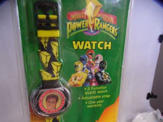Mighty - Morphin - Power - Rangers - Watch - Blue - Ranger - Vintage - 1993