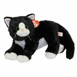 Shadow Cat Classic Ty Stuffed Animal Plush Figure 13 " Medium With Tags