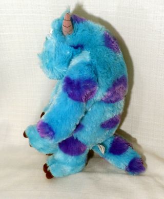 Disney Pixar Monsters Inc Sully Sulley Blue Purple Stuffed Animal Plush 16 