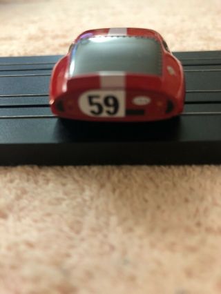 Daytona Cobra Shelby Coupe Red 59 Slot Car 8