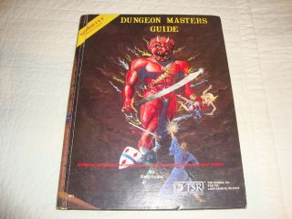 Ad&d Advanced Dungeons & Dragons Dungeon Masters Guide Book 1979