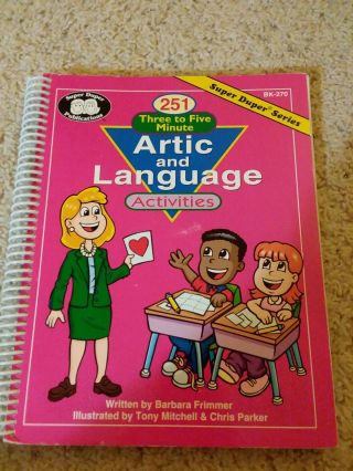 3 To 5 Minute Artic And Language Activities For Speech Therapy By Duper Pu