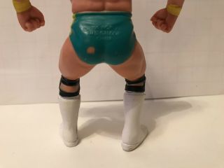 WCW Galoob Lex Luger Wrestling Figure UK Exclusive Green Trunks 1990 6