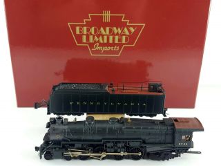 Broadway Limited 053 Prr Pennsylvania 4 - 8 - 2 M1b Steam Locomotive 6744 Ho Qsi