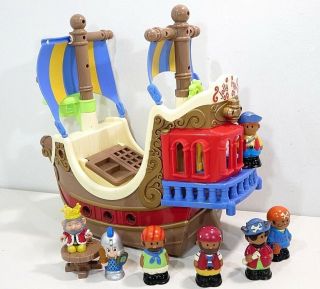Elc Early Learning Centre Jolly Roger Pirate Ship Toddler Baby Figures