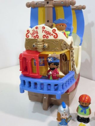 ELC Early Learning Centre Jolly Roger Pirate Ship Toddler Baby Figures 3