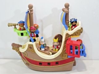 ELC Early Learning Centre Jolly Roger Pirate Ship Toddler Baby Figures 4