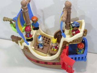 ELC Early Learning Centre Jolly Roger Pirate Ship Toddler Baby Figures 5