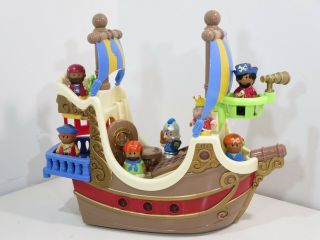 ELC Early Learning Centre Jolly Roger Pirate Ship Toddler Baby Figures 8