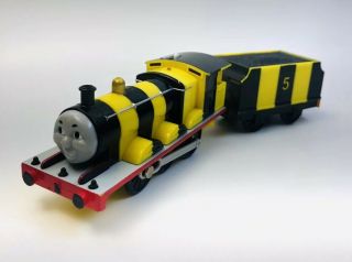 Rare James Busy Bee Thomas & Friends Motorized Trackmaster Train Mattel Guc