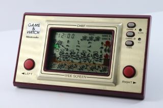Postage Nintendo Game & Watch Wide Screen Chef Fp - 24 Japan