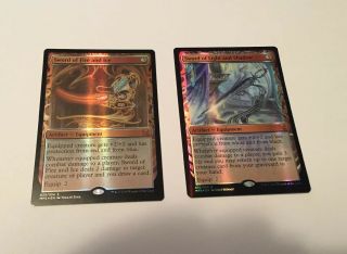 Sword Of Fire And Ice Masterpiece: Kaladesh Inventions Sword Of Light And Shadow
