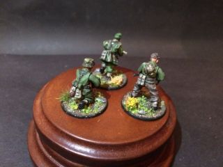 Bolt Action 28mm WW2 GERMAN GRENADIERS INFANTRY 10 men TABLETOP Warlord Game 1/2 5