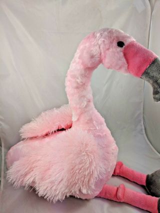 Dan Dee Pink Flamingo Plush Sits 18 