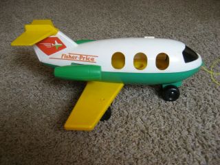 Vintage Fisher - Price Little People Jet Airplane 1980,  182