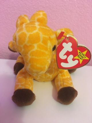 Ty Beanie Baby Twigs Style 4068 Pvc Pellets 1995 Rare